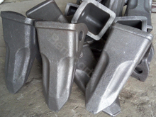 Pelle à forger Komatsu 207-70-14151RC-F Godets Dents