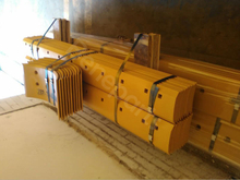 Tranchant courbé 7D4508 de niveleuse de lame de niveleuse pour niveleuse