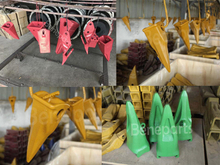Pièces de machines au sol moulues par outil de construction de dents de seau d'excavatrice Z20p300-1234