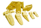 419-70-13174abr Pièces de machinerie de construction d'outils de sol pour dents d'excavatrice