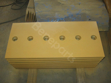 Lame courbée pour niveleuse de moteur Cat 9W2325