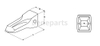 1835300 Dents de godet CAT J famille J300