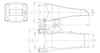 V43SDX ESCO SUPER V V43 Dents de godet Dent